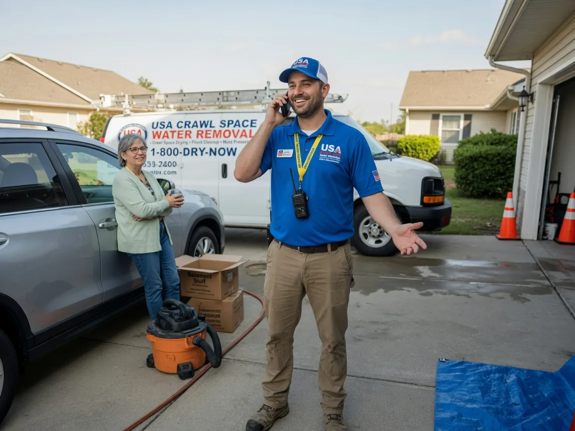 Crawl Space Water Removal Ihlen, MN FAQs